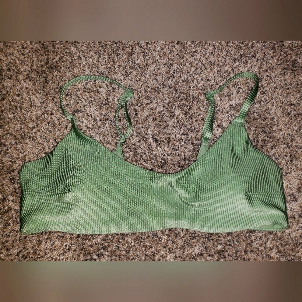 NWOT | Aerie | Scoop Enclosure Bralette with Adjustable Straps